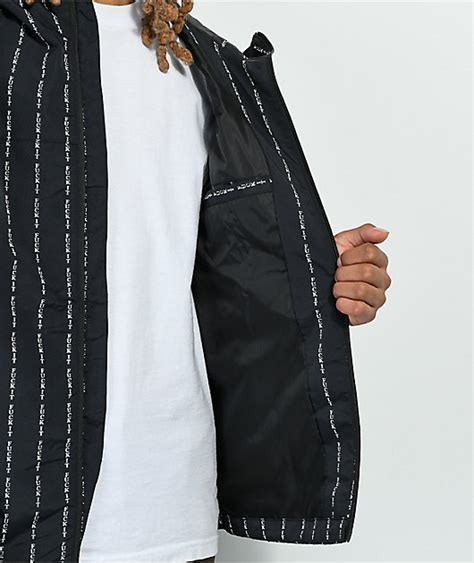 HUF Fuck It Black Windbreaker Jacket Sale Online Unique Style Sale At