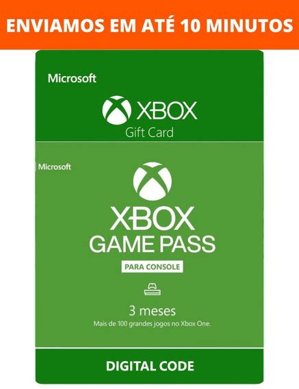 Xbox Game Pass 3 Meses Mercadolivre 📦