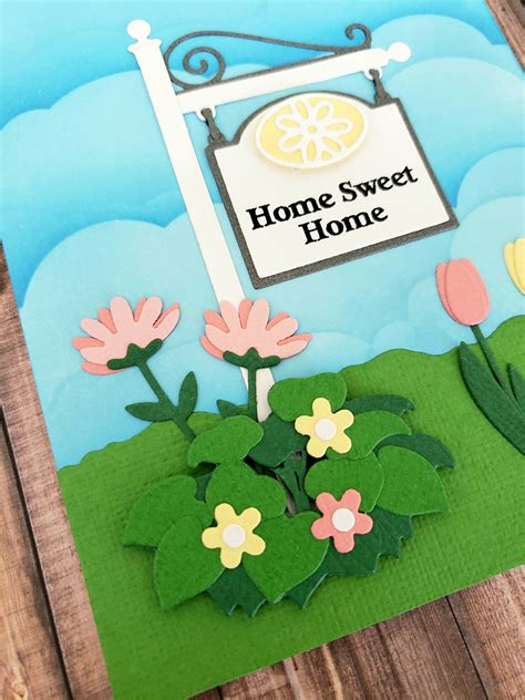 Home Sweet Home Card Housewarming Card Etsy