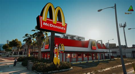 MLO Mcdonalds Grove Streets Fivem Grand Theft Auto 5 Optimized Mod High