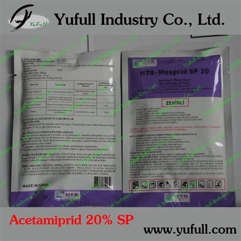 Acetamiprid 25 Wp 20 Sp Insecticide Chemical Pesticide For Aphids Cas 135410 20 7 Acetamiprid