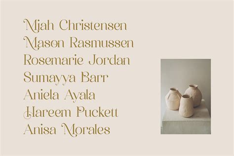 Modern Stylish Font :: Behance