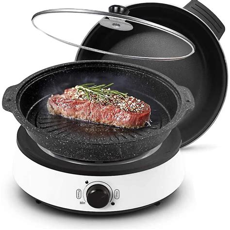 Split Elektrischer Hot Pot Antihaft Elektropfanne L Gro E Kapazit T