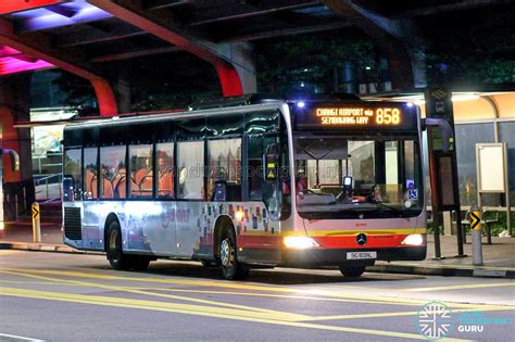 Bus 858 SMRT Buses Mercedes Benz Citaro SG1691L Land Transport Guru