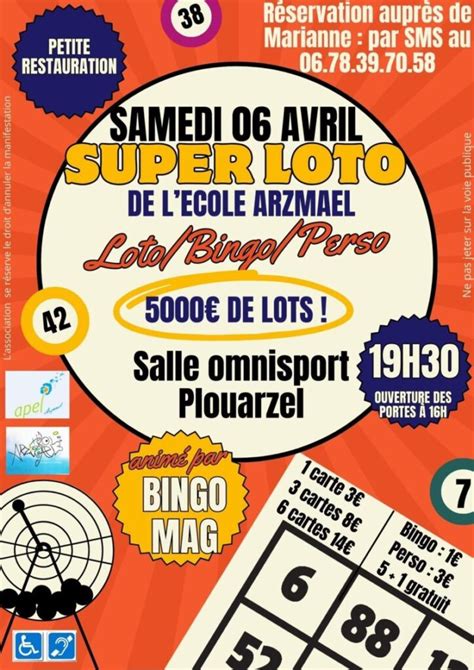 Super Loto De L Cole Arzmael Plouarzel Le Blog R Cr Atiloups