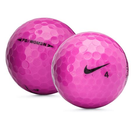 Used Nike Pd Womens Purple Golf Balls 1 Dozen Golfballnut