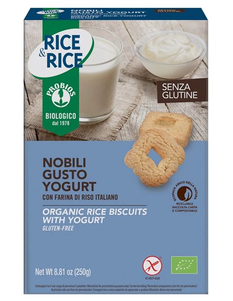 Nobili Gusto Yogurt Biscotti Senza Glutine Probios Probios