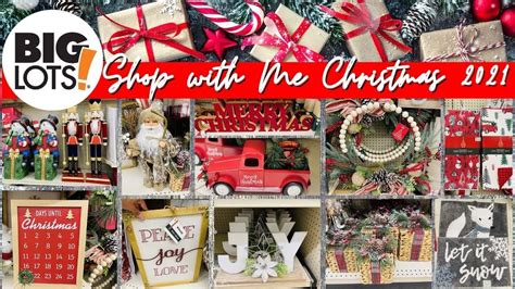 Big Lots Shop With Me Christmas All New At Big Lots Big Lots