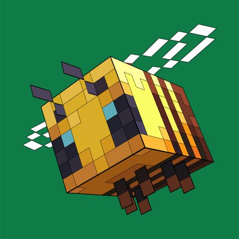 Pixel Bee - Minecraft - Tapestry | TeePublic