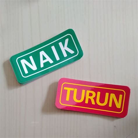 Jual Stiker Naik Turun Untuk Tangga Shopee Indonesia