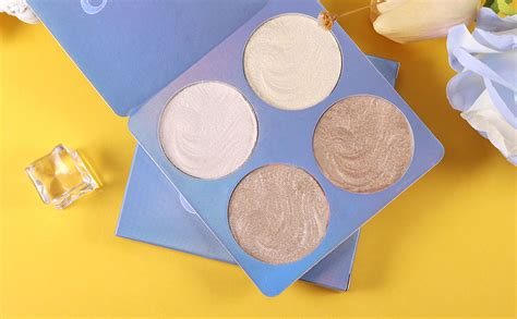 Amazon CmaaDU 4 Colors Shimmer Highlighter Highlight Hilight