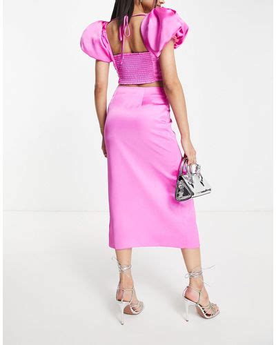 Pink Miss Selfridge Skirts For Women Lyst