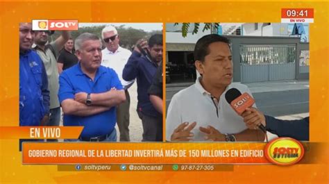 Gobierno Regional De La Libertad Invertir M S De Millones De Soles