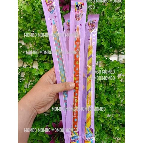 thailand rainbow pencil gummy candy cm shopee malaysia