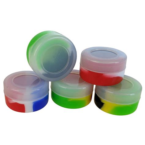 China Wholesale Silicone Container Mm Clear Top Jar Smoking Pipe