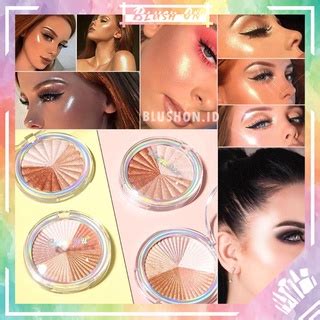 Jual Cmaadu Highlighter Glitter Shimmer Highlithter Pallete Face Powder