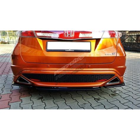 Rear Side Splitters Honda Civic Viii Type Sr 9050 € Races