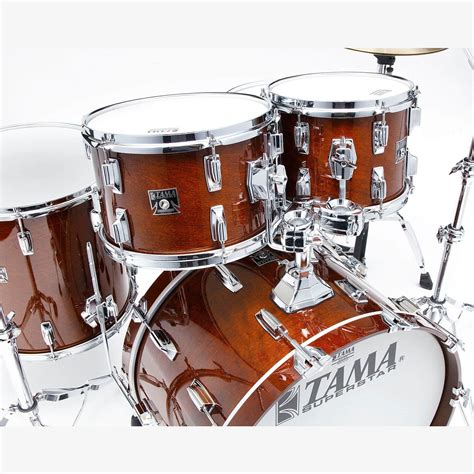 Tama 50th Anniversary Superstar Reissue 4pc Drum Set Super Mahogany Dcp