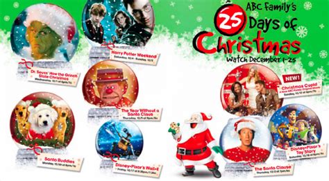 ABC Family’s 25 Days of Christmas Schedule - Mom and More