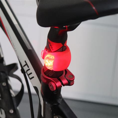 Siliconen Led Fiets Front Light Head Voor Achter W Grandado