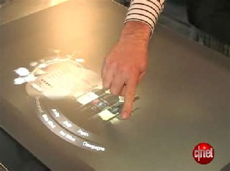 Microsoft Pairs Surface Computing With Wine Cnet