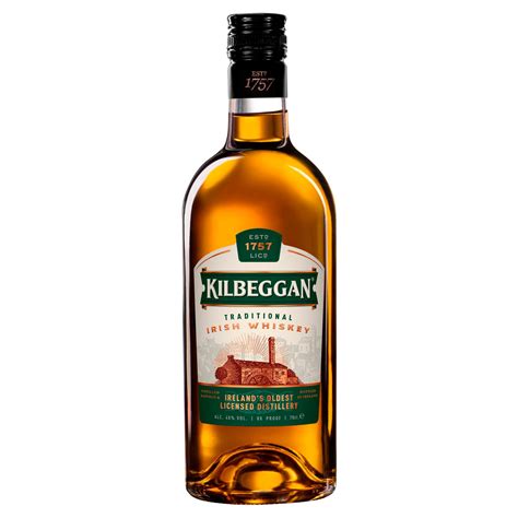 Kilbeggan Traditional Irish Whiskey 70cl Whisky Iceland Foods