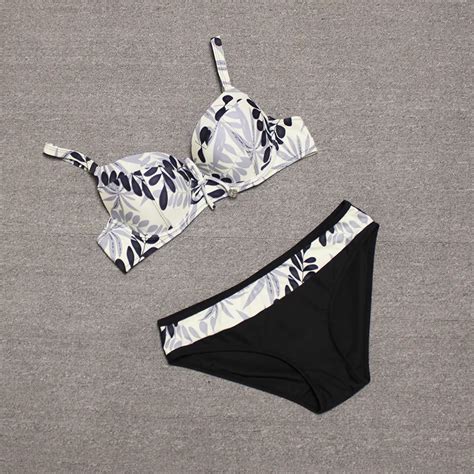 MAILLOT DE BAIN Sexy Femme Grande Maillots De Bain Plage Bikini Push Up Femme Grande Taille