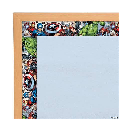 Marvel™ Superheroes Wide Bulletin Board Borders Oriental Trading