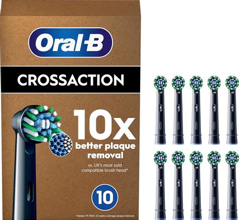 Oral B Pro Cross Action Electric Toothbrush Head X Shape And Angled