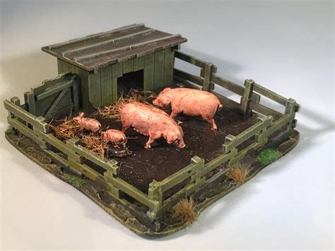 Itinerant Wargamer: 28mm Village sections