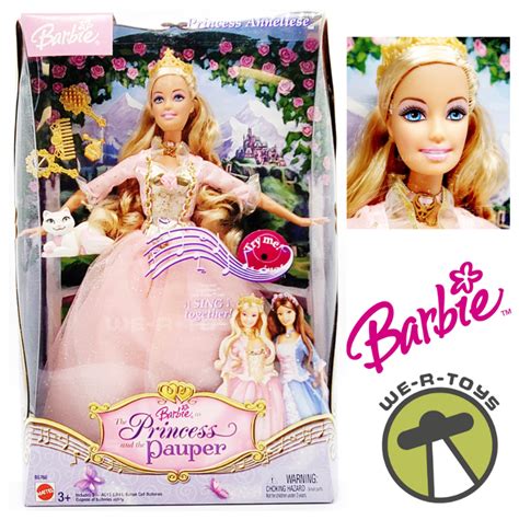 Barbie As Princess And The Pauper Princess Anneliese Doll 2004 Mattel