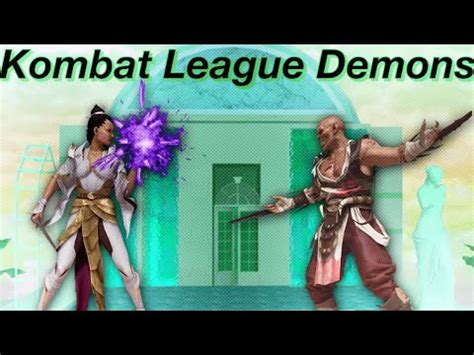 Sweaty Kombat League Demons Going At It Mortal Kombat 1 Online Set