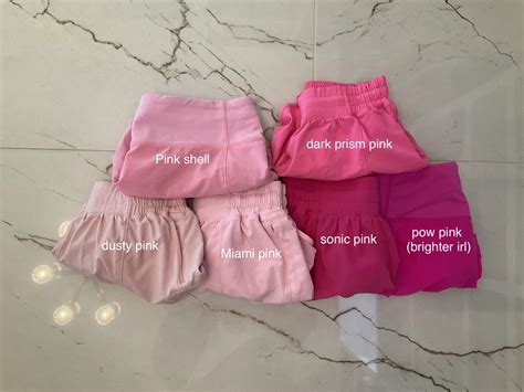 Lululemon Pink Colors Comparison Rlululemon