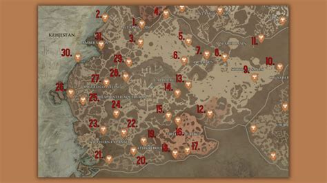 Diablo 4 Alle Altäre Von Lilith In Kehjistan