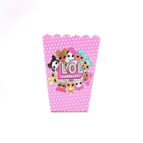 Lol Surprise Doll Party Supplies Popcorn Boxes Party T Hobbies