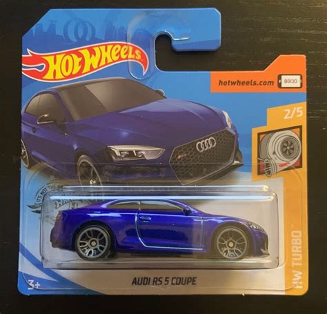 Hot Wheels Audi RS Coupe Blue Hw Turbo Hard To Find Collector Miniature Model Etsy