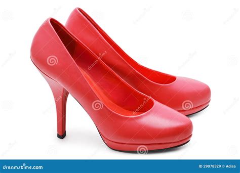 Red Shoes Stock Image Image Of Dress Close Elegant 29078329