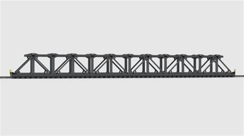 Lego Moc Truss Train Bridge By Ratticus Designs 15 Meter Span By