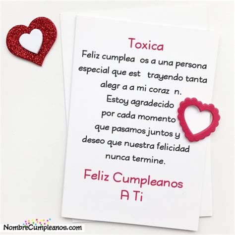 Feliz Cumplea Os Toxica Tartas Tarjetas Deseos