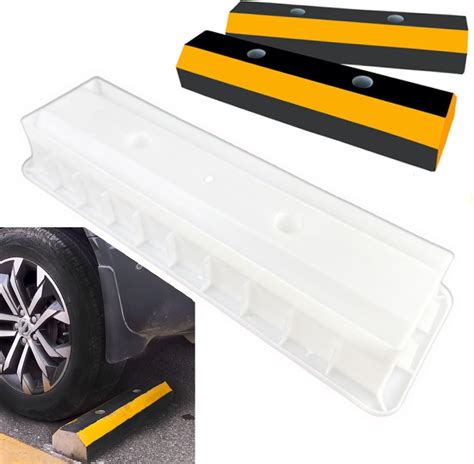 Amazon.com: Parking Block Concrete Molds, Reusable Parking Curb Cement ...
