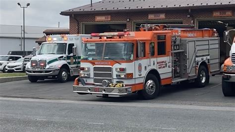 Maugansville Fire Co Engine And Crs Medic Responding Youtube