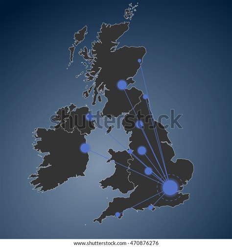 49 Uk Distribution Map Images Stock Photos 3d Objects And Vectors