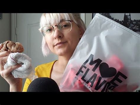 ASMR Plastic Bag Crinkling W Whispered Rambling Nail Tapping