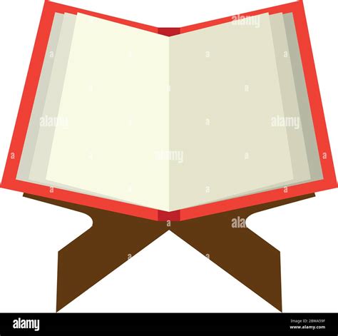 Quran With Stand Stock Vector Images Alamy