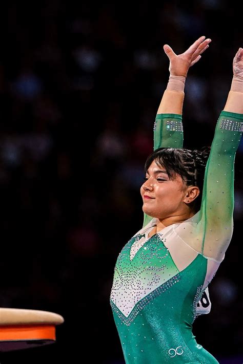 Alexa Moreno Gimnasta Mexicana Gana Su Pase A Los Juegos Olímpicos En