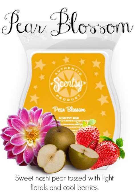 Pear Blossom Scentsy We Make Perfect Scents With Each Scentsy Bar