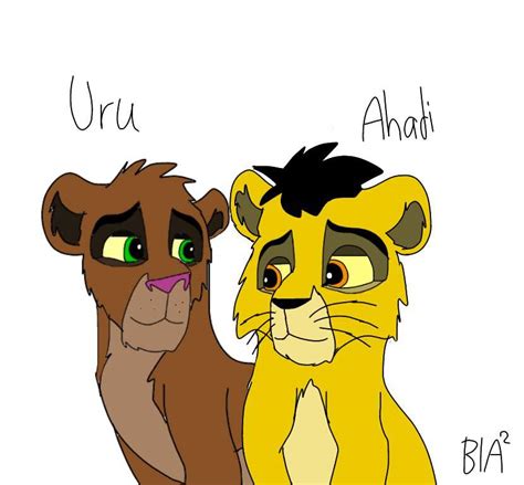 My version of Ahadi and Uru | 🦁The Lion King Amino🦁 Amino