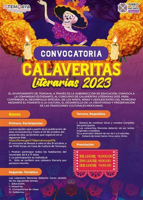 Participa en el concurso de Calaveritas Literarias 2023 Visión Digital