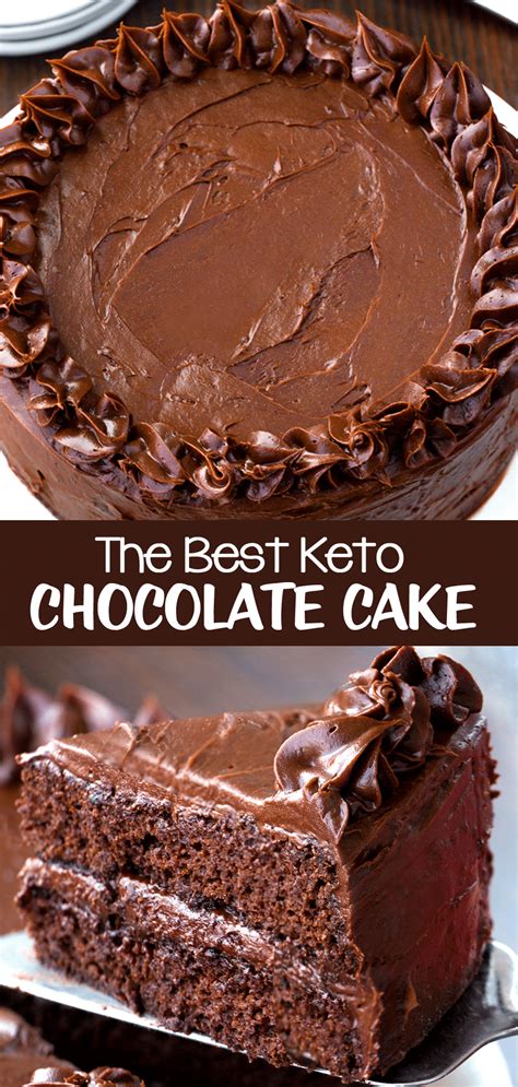 The Best Chocolate Keto Cake Recipe Low Carb Sugar Free