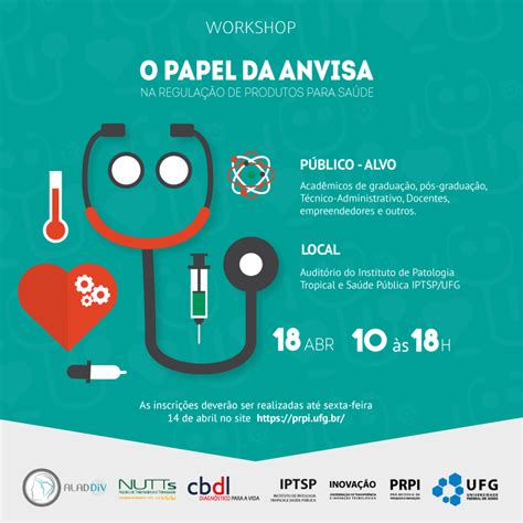 Papel da Anvisa na regulação de produtos é tema de evento UFG